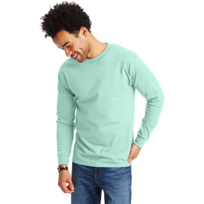 Adult Hanes Long-Sleeve Beefy-T® Thumbnail